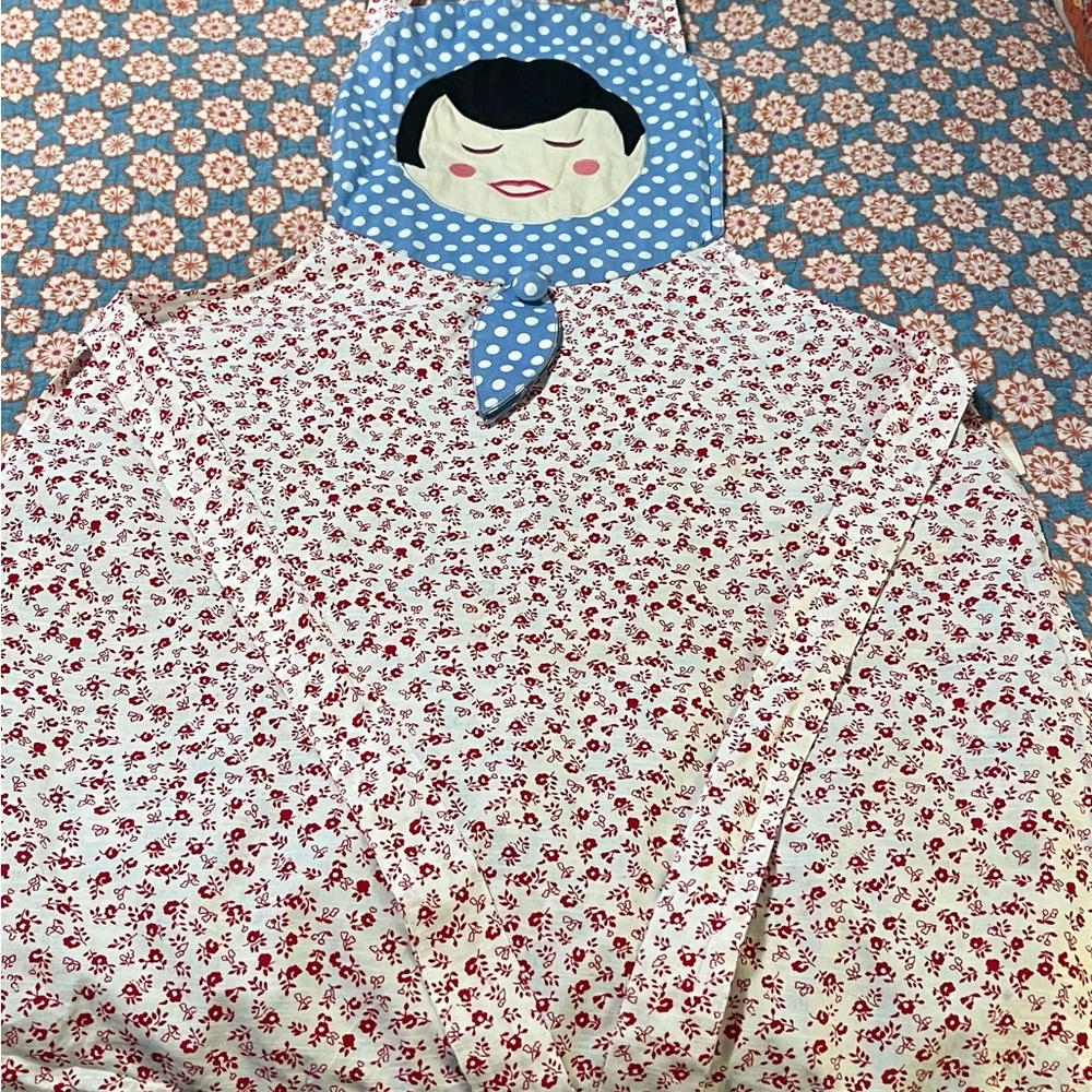 Retro Style Apron - 100% cotton